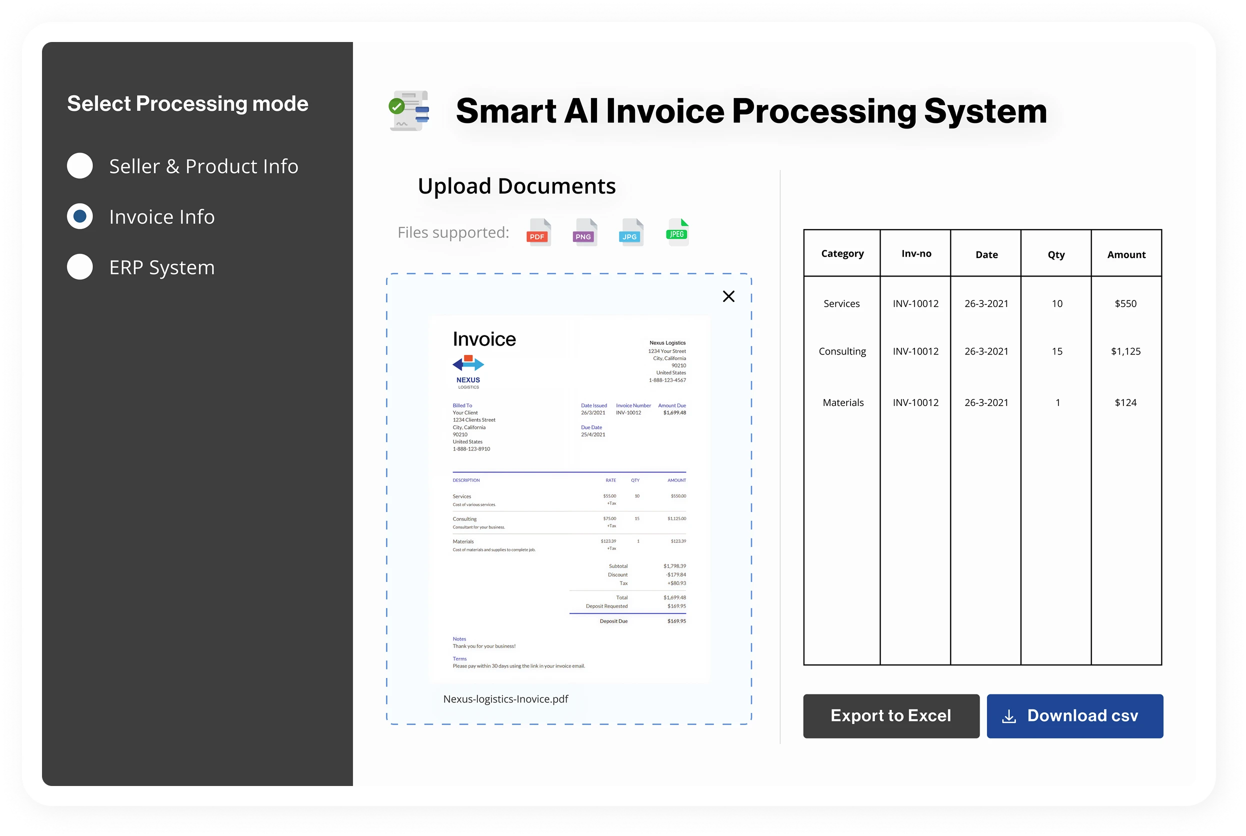 Intelligent data extraction